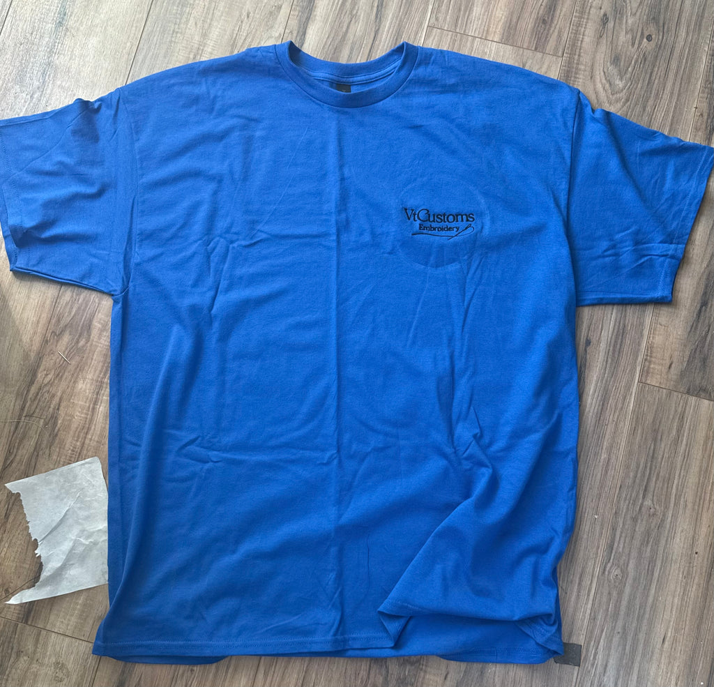 Custom Embroidered Tee Shirt