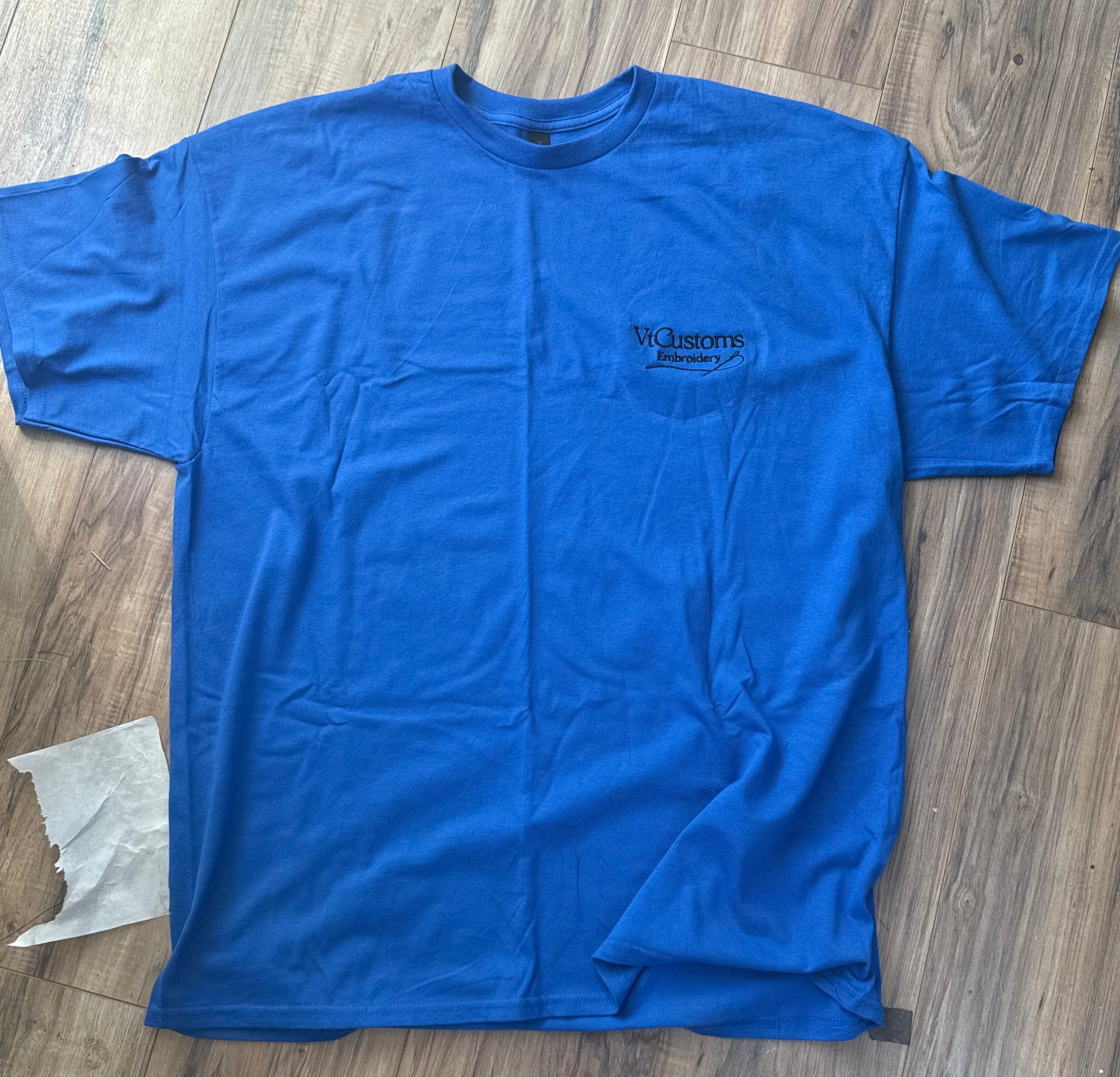 Custom Embroidered Tee Shirt